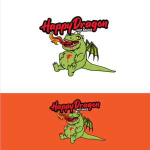 Happy Dragon Hot Sauce | Etikett-Design von Graphic Bricks