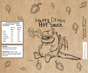 Label Design by ravznoot.digital for Happy Dragon | Design: #24335191