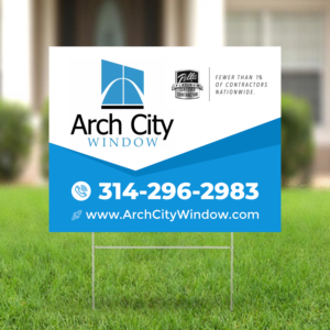Yard Signs For a window company | Signage Design by OwnDesign