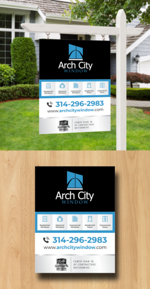 Yard Signs For a window company | Signage Design by ecorokerz