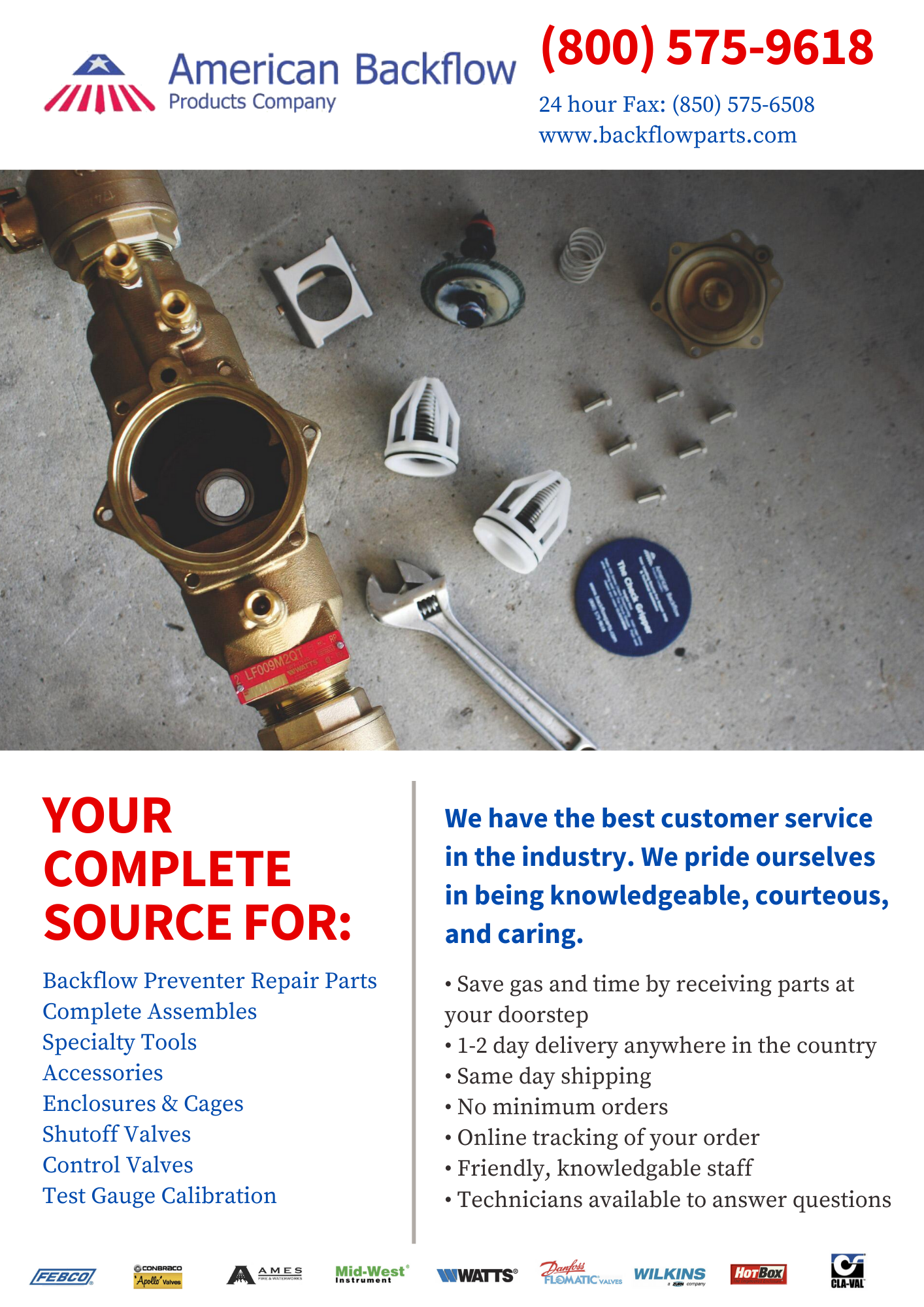 Design de Flyer par Fwin pour American Backflow Products Company | Design #24280785