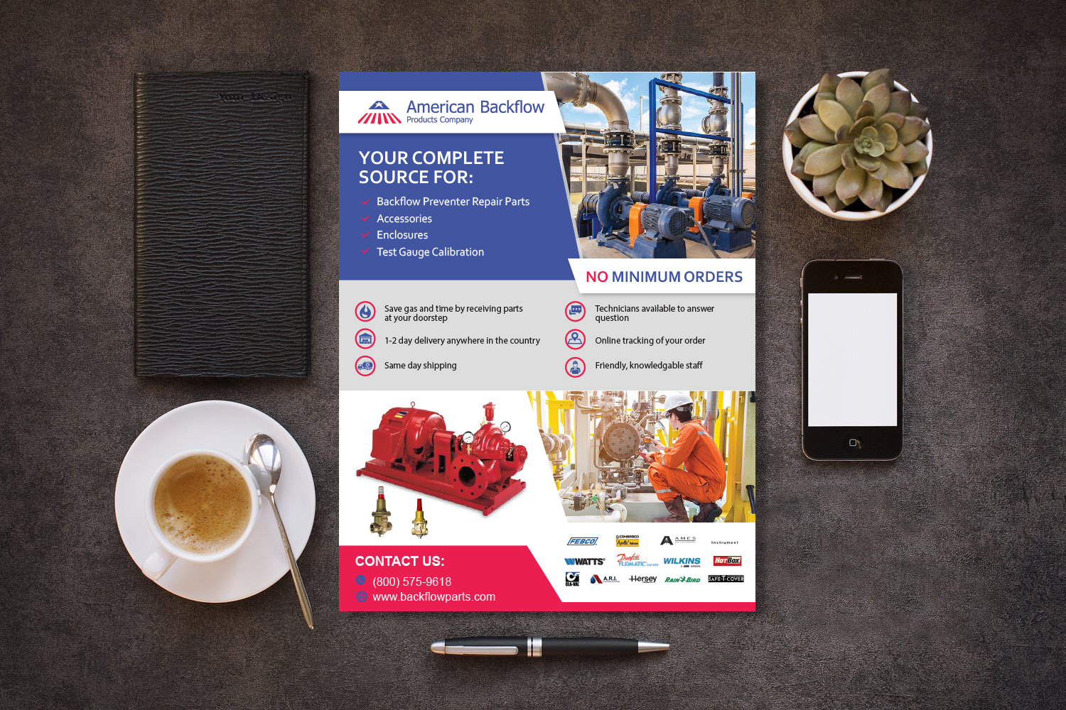 Flyer Design by alex989 for American Backflow Products Company | Design #24284575
