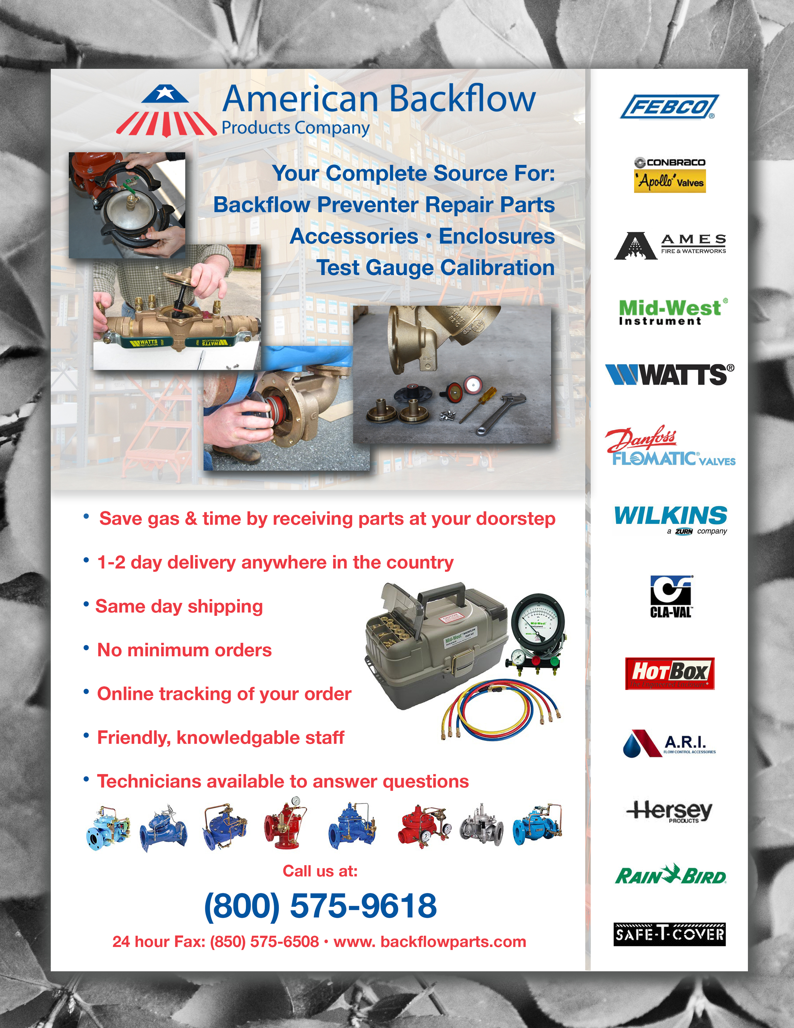 Flyer-Design von Joanna für American Backflow Products Company | Design #24388716