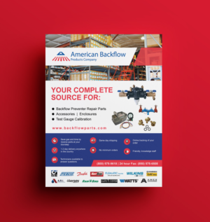 Flyer Design by JK18 for American Backflow Products Company | Design: #24306277