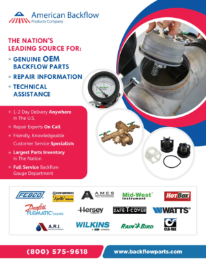 Flyer-Design von jobishk für American Backflow Products Company | Design: #24417145