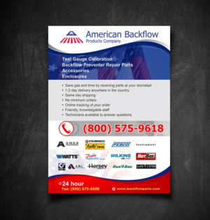 Flyer Design by johnpaul.quipid for American Backflow Products Company | Design: #24339642