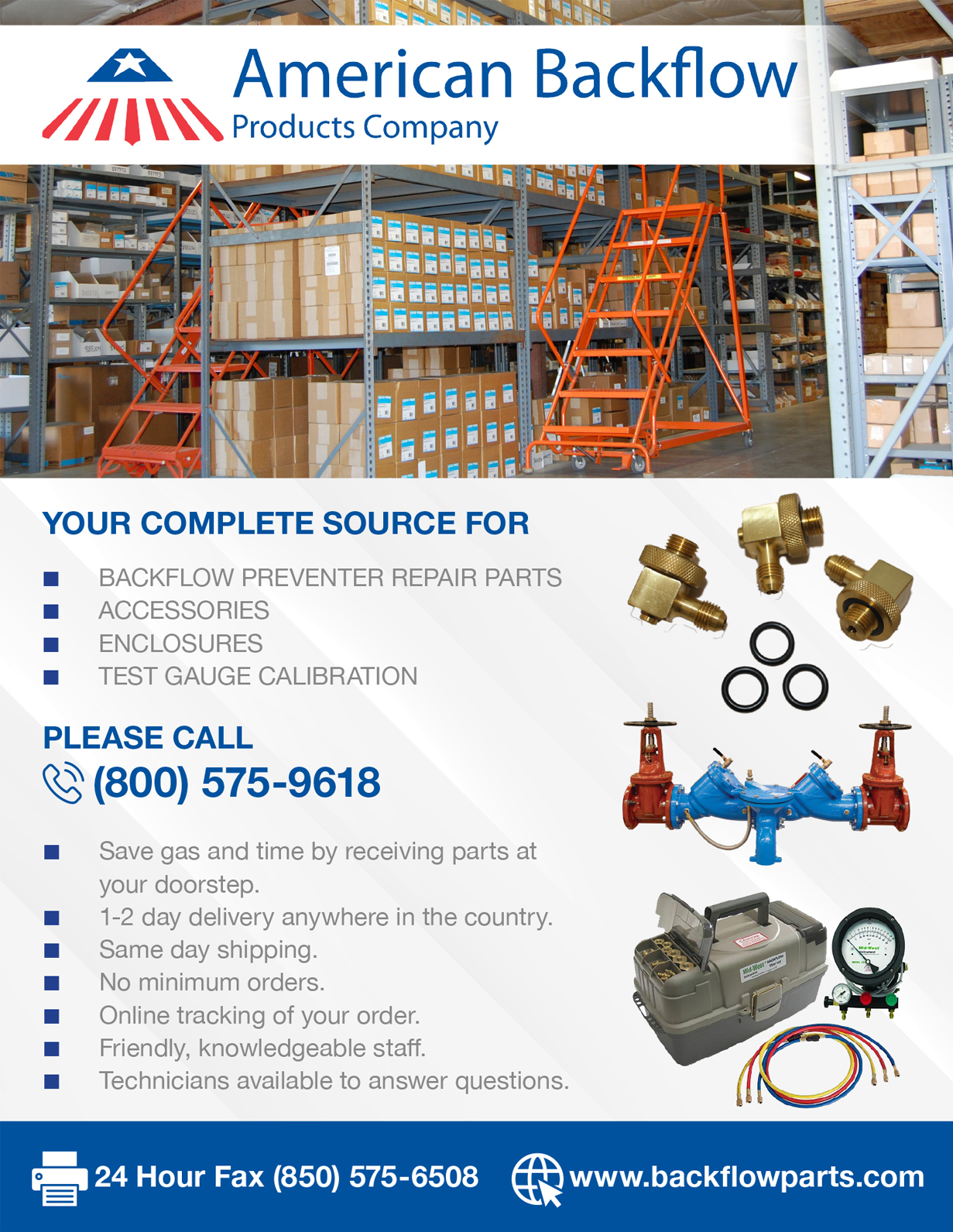 Flyer-Design von gras37R für American Backflow Products Company | Design #24306205