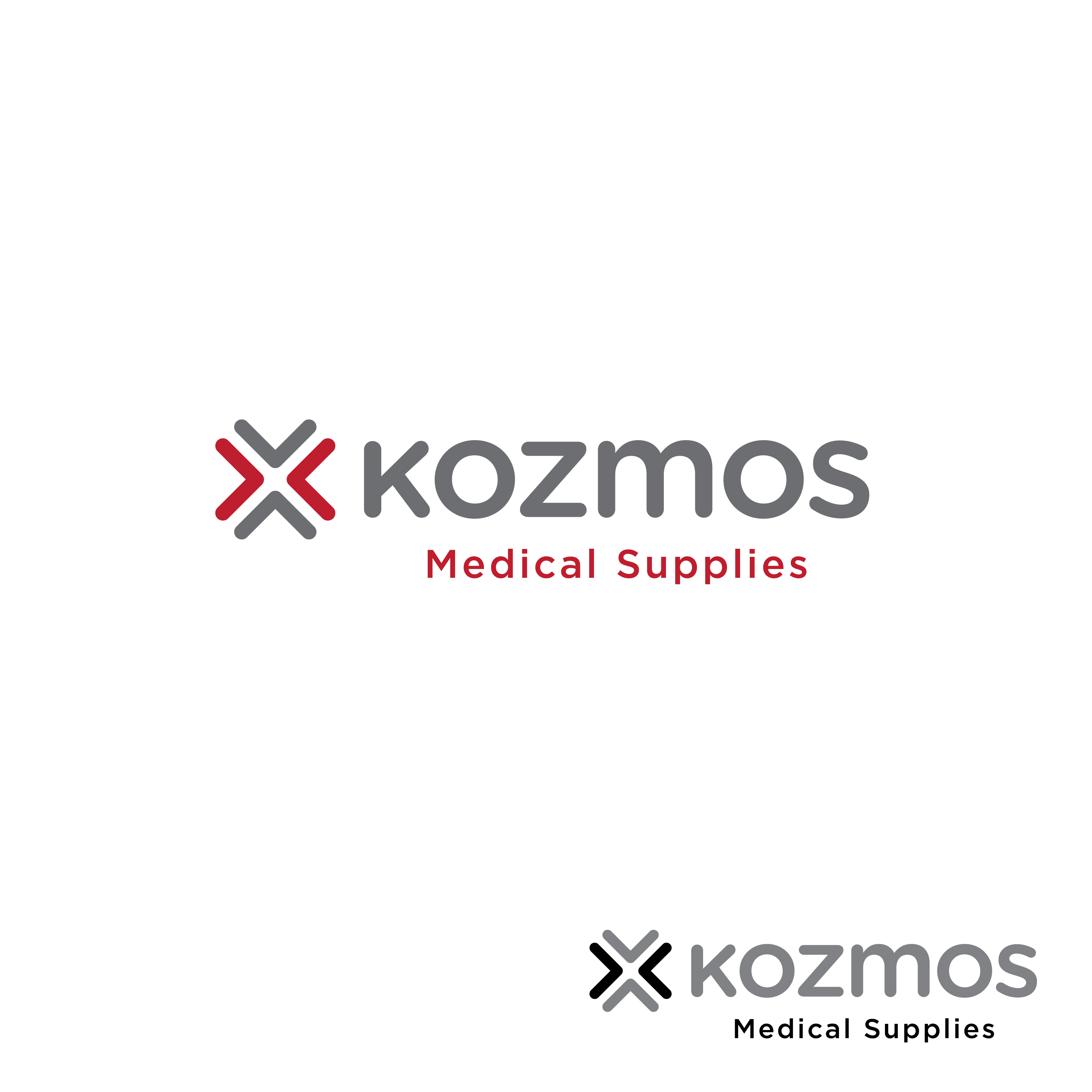 Logo Design by KabhTech Studio for Kozmos medical supplies  | Design #24291224