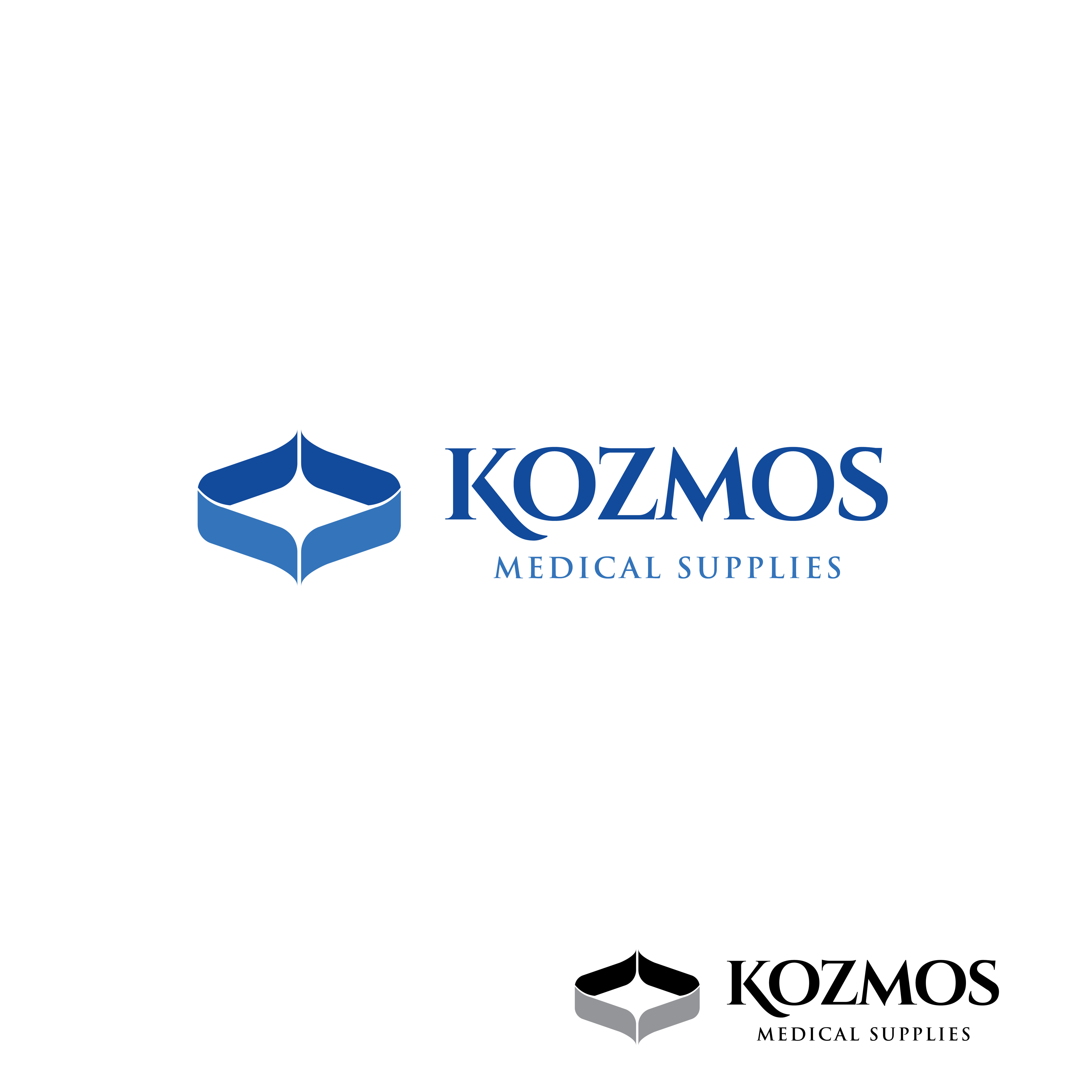 Logo Design by KabhTech Studio for Kozmos medical supplies  | Design #24291225
