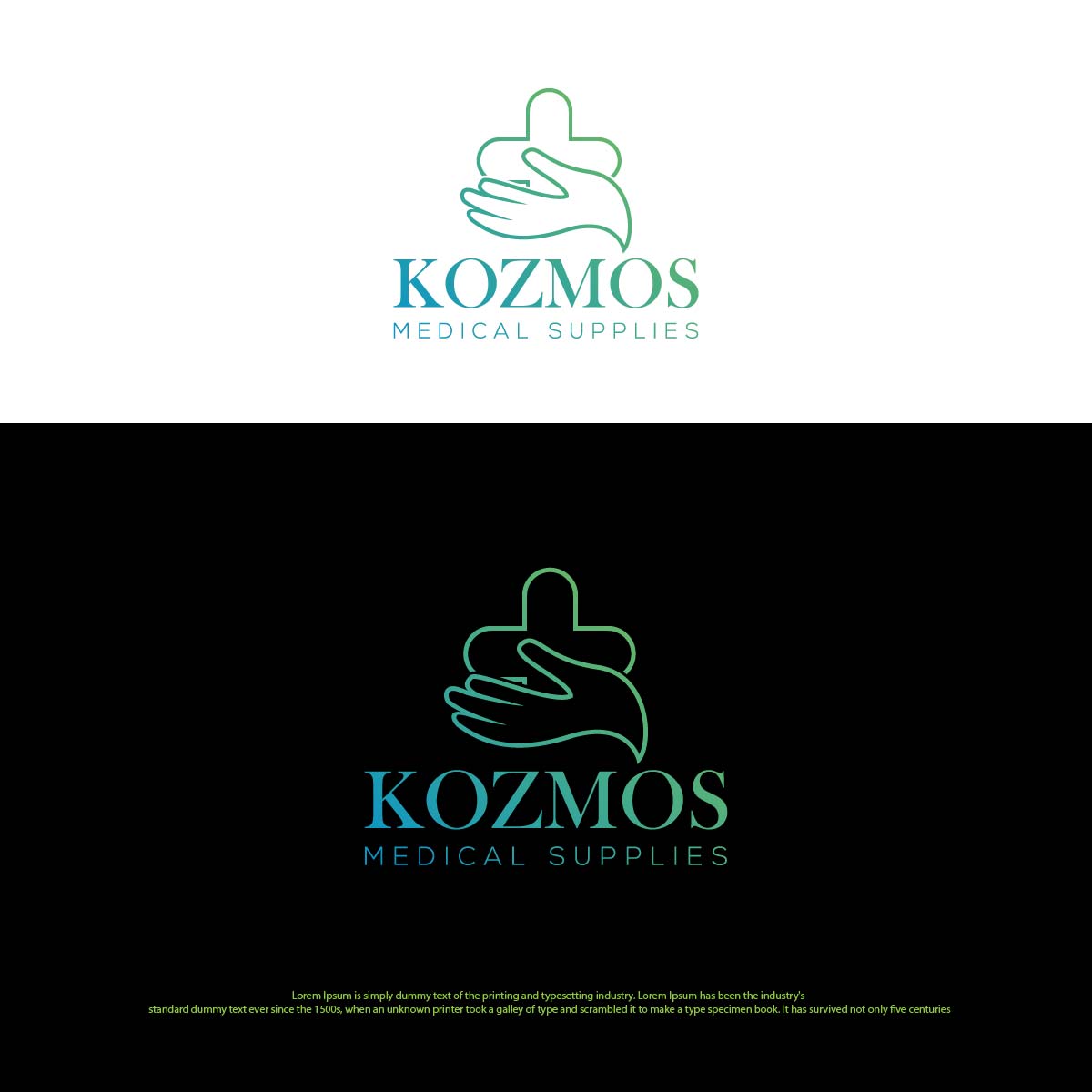 Logo Design by creative.bugs for Kozmos medical supplies  | Design #24279477