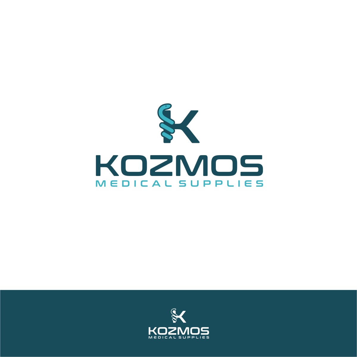 Diseño de Logo por designerD1997 para Kozmos medical supplies  | Diseño #24296604