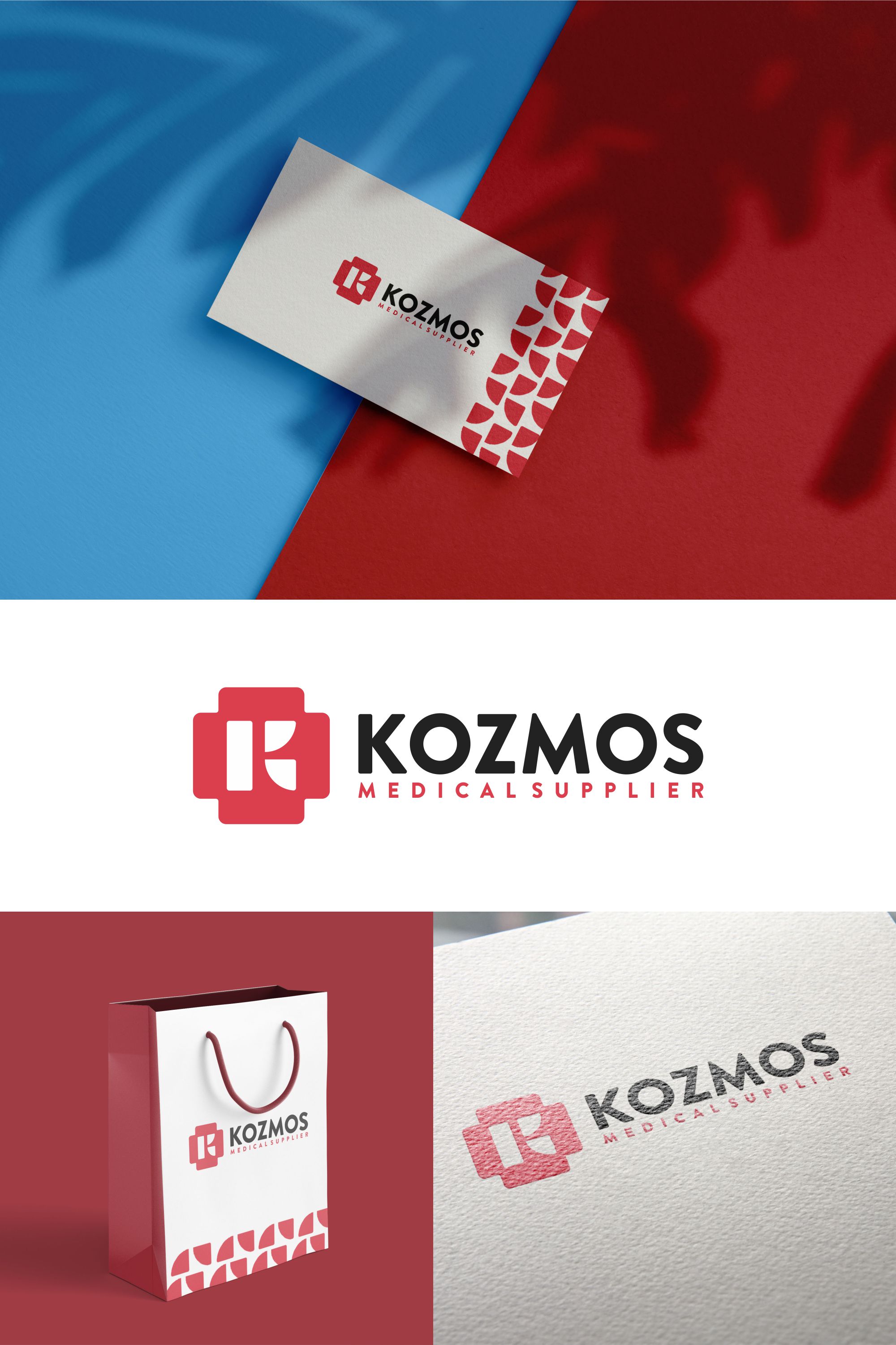 Logo Design by ahmadgo 2 for Kozmos medical supplies  | Design #24288788