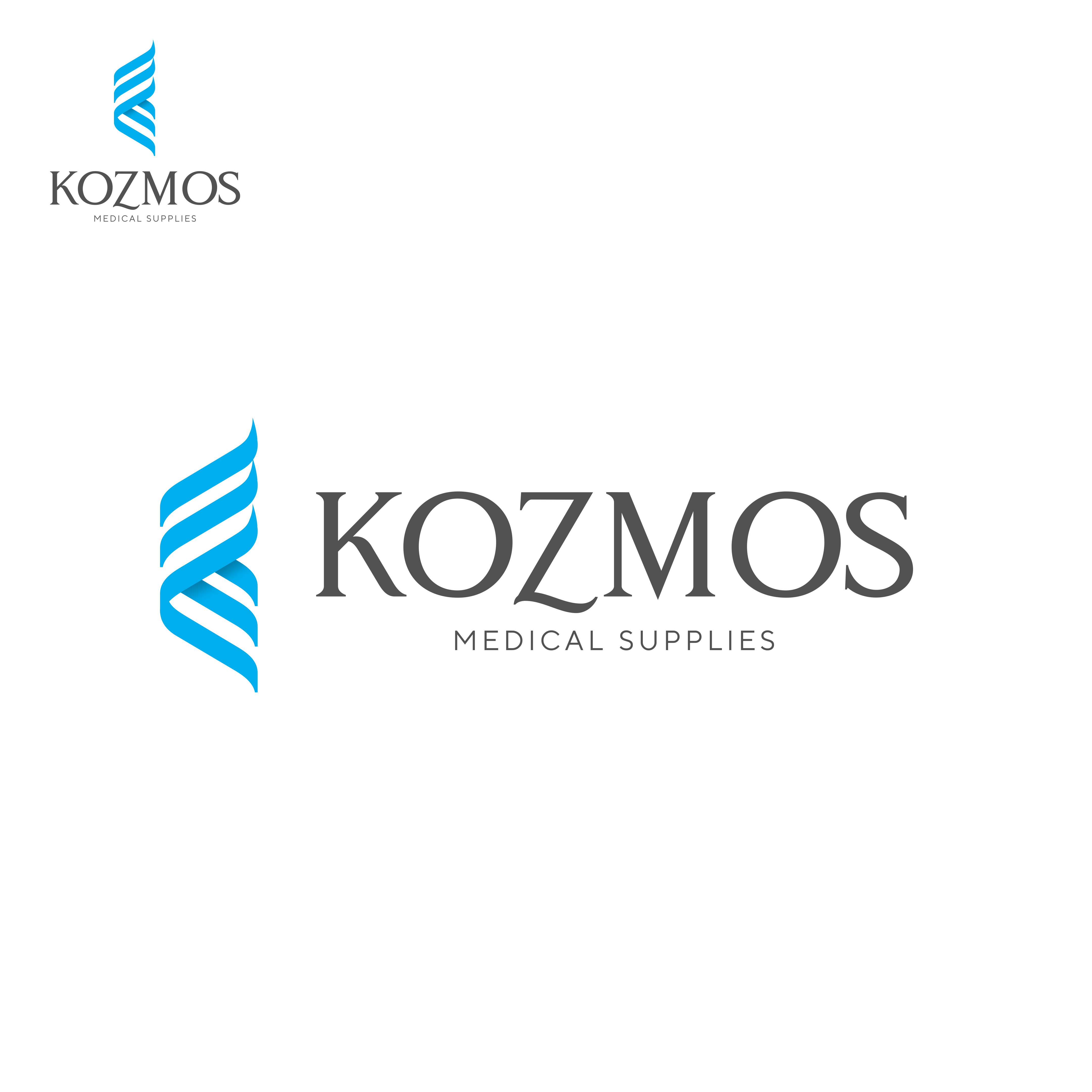 Diseño de Logo por shanshamir para Kozmos medical supplies  | Diseño #24277843