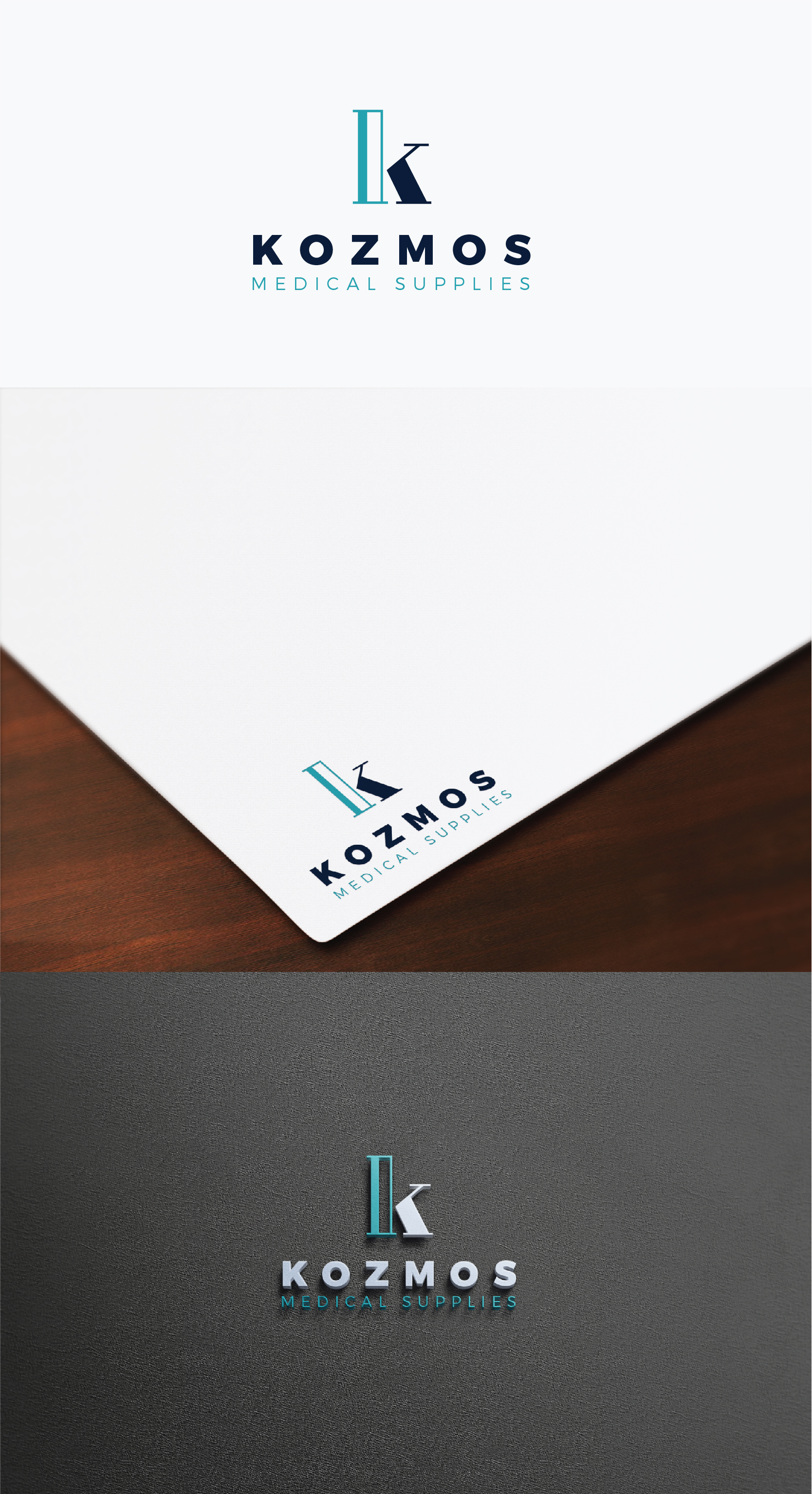 Logo Design by IMilenovic for Kozmos medical supplies  | Design #24290818