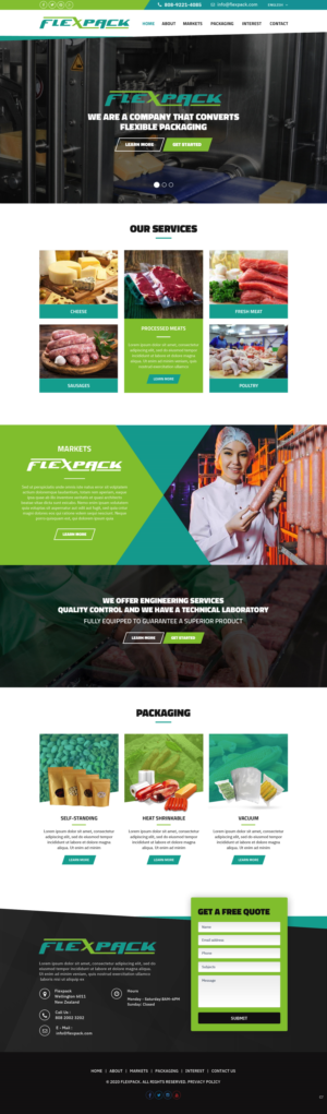Web Design par pb pour ce projet | Design : #24299061