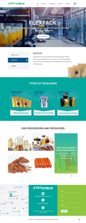 Web Design par pb pour ce projet | Design : #24300692