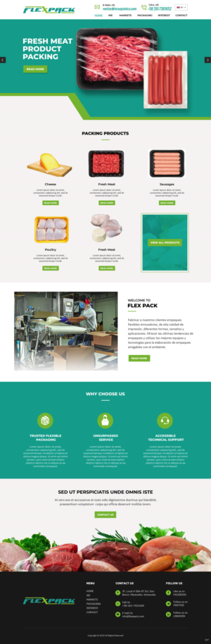Web Design par pb pour ce projet | Design : #24302296