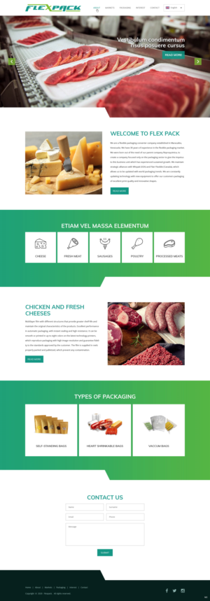 Web Design par pb pour ce projet | Design : #24302298