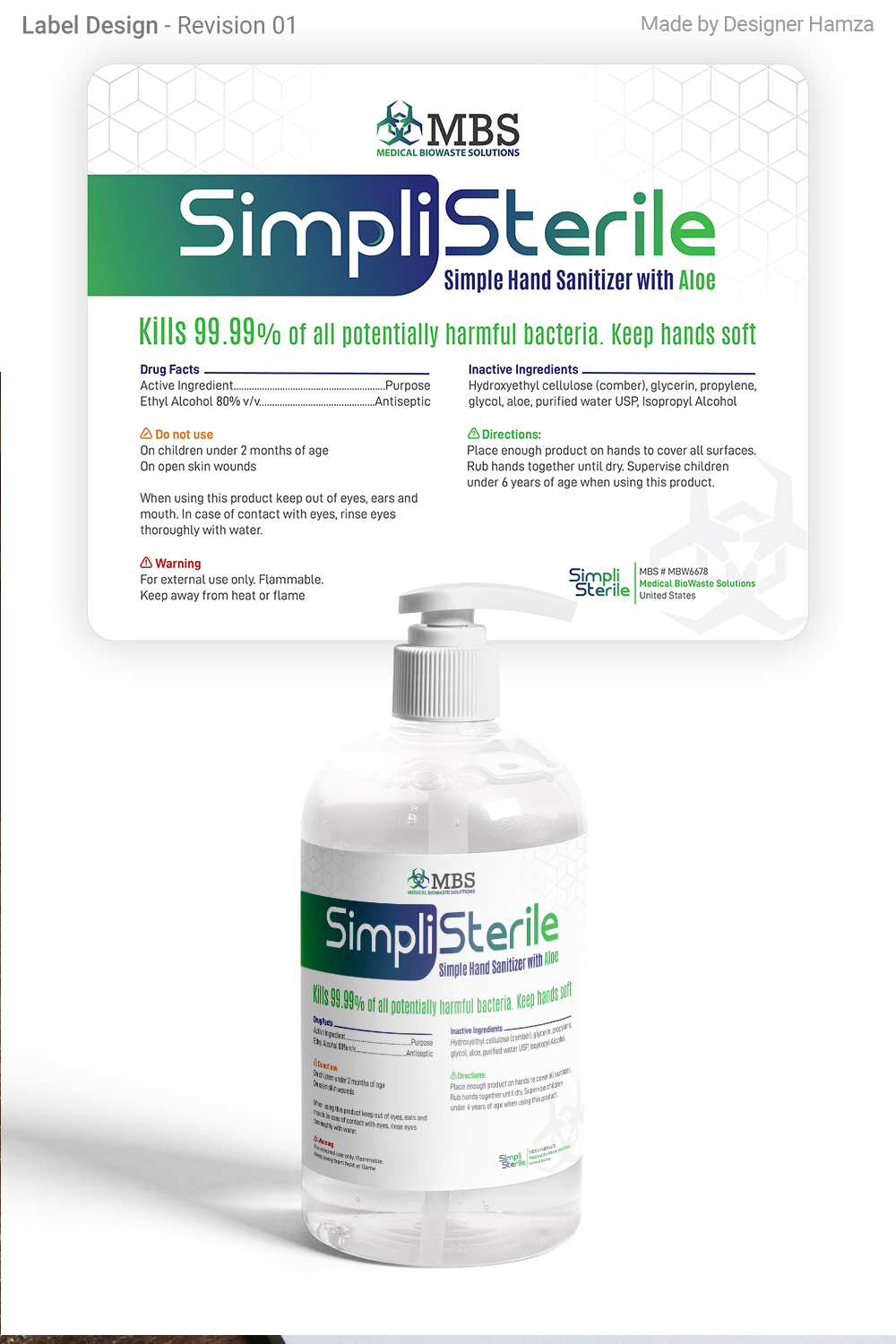 Label Design by Designer Hamza for this project | Design #24311372