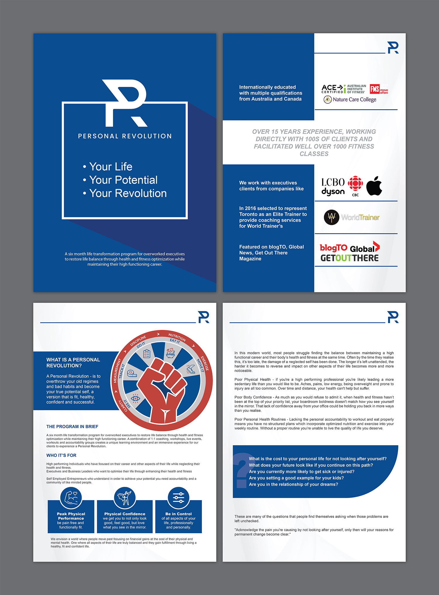 Design de Brochure par Deziners Zone pour Personal Revolution | Design #24298277