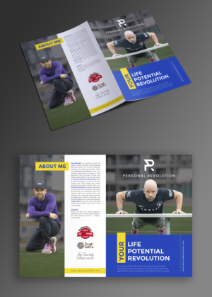 Brochure for a six month Life Transformation program for executives | Brochure Design by ecorokerz