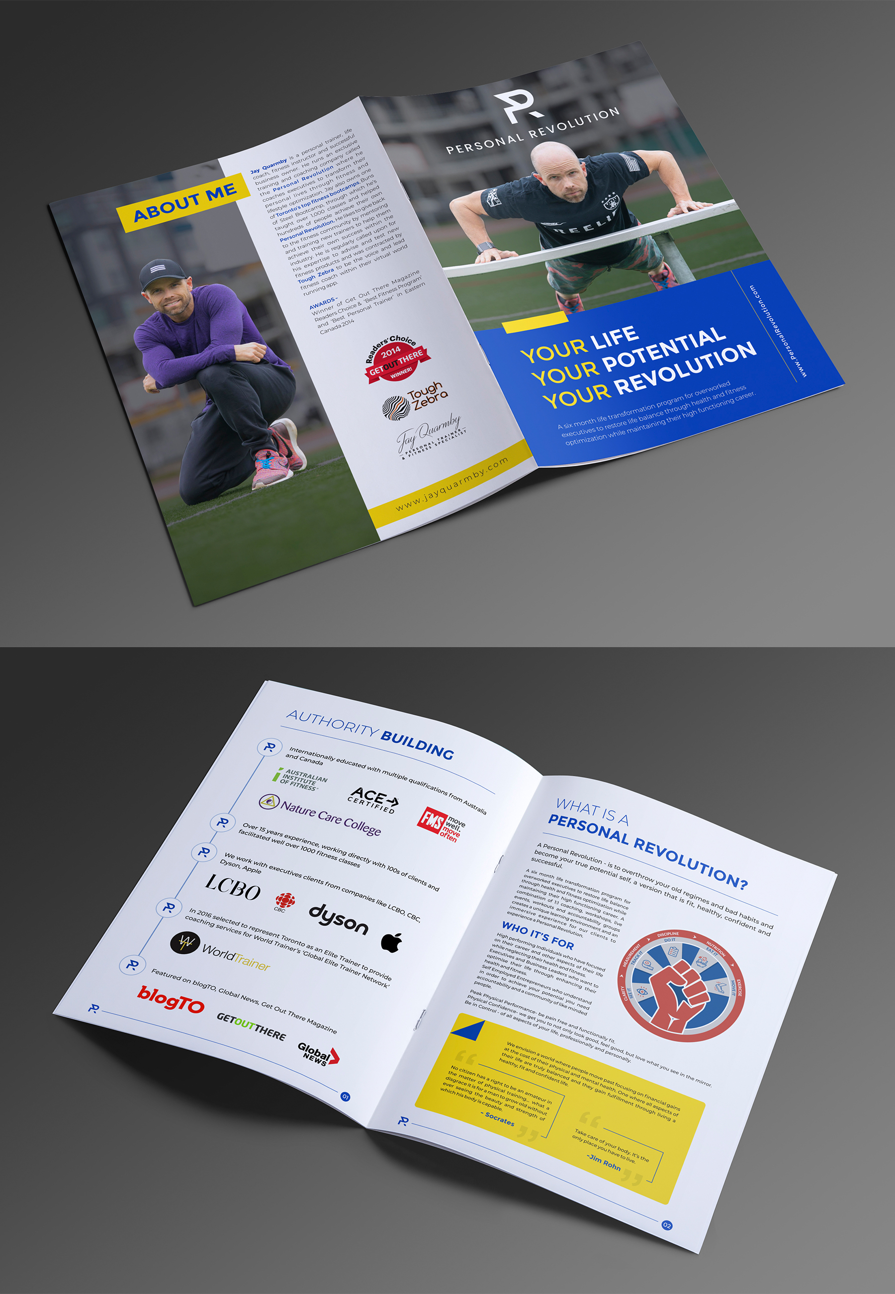 Design de Brochure par ecorokerz pour Personal Revolution | Design #24298470