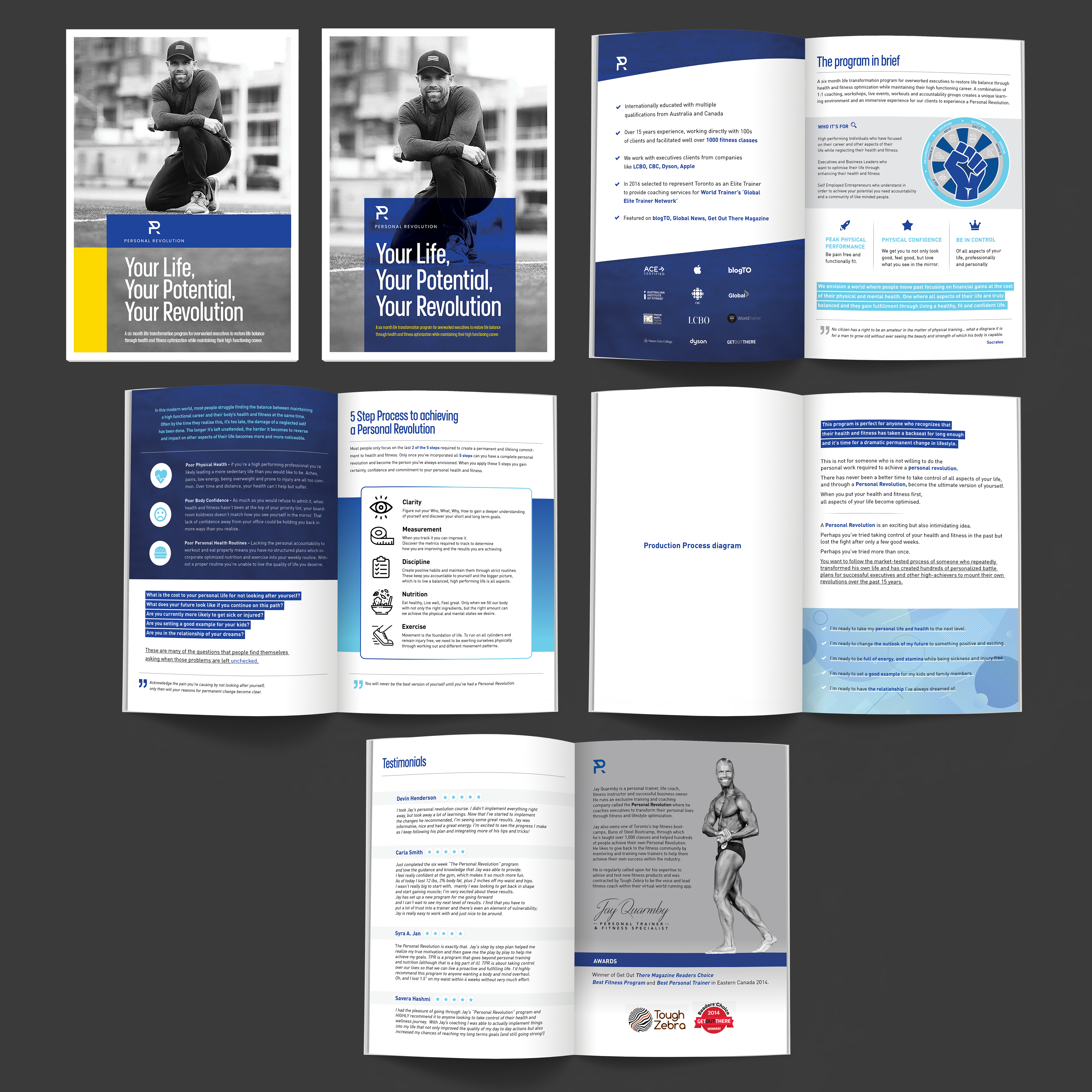 Brochure Design by clean_design for Personal Revolution | Design #24333781