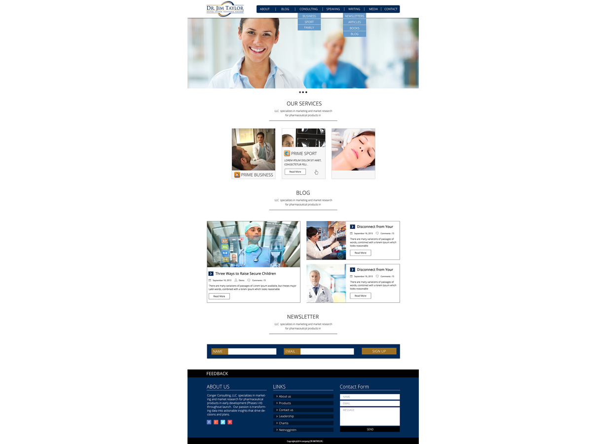 Web Design by uniquetribe for this project | Design #3027121