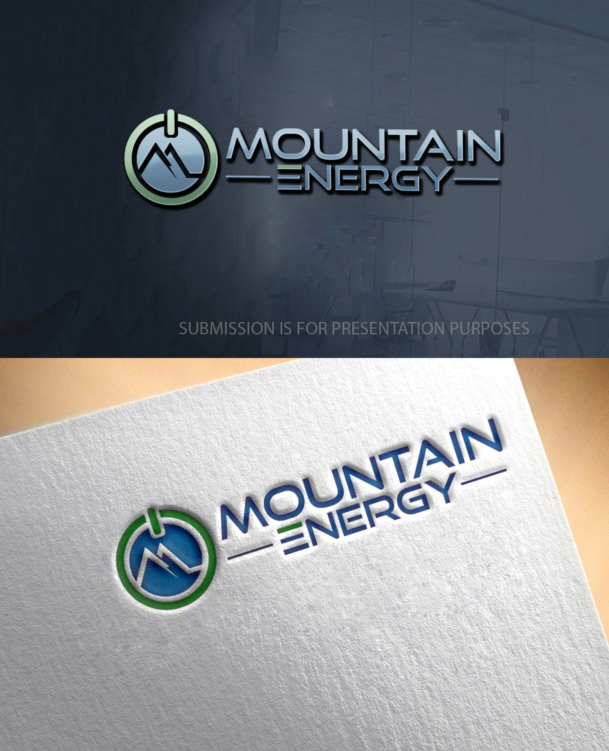 Diseño de Logo por graphicevolution para MountainTop Power Services inc. | Diseño: #24281465