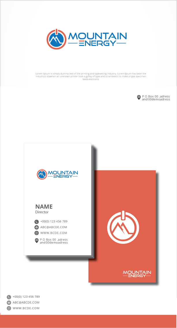 Logo Design by graphicevolution for MountainTop Power Services inc. | Design #24326120