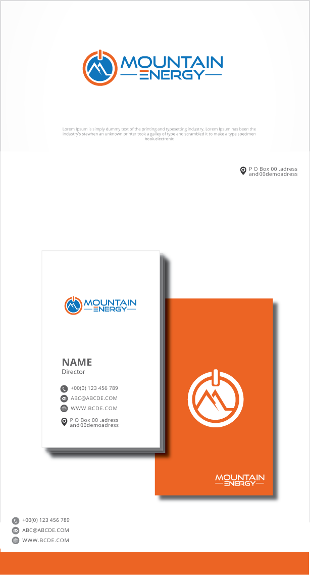 Logo Design by graphicevolution for MountainTop Power Services inc. | Design #24326132