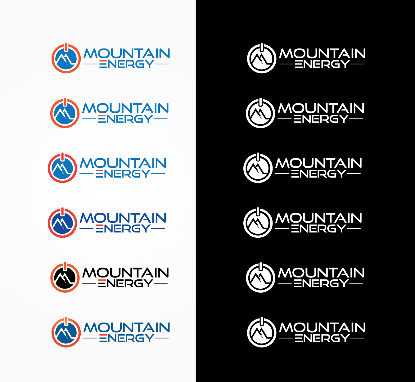 Logo Design by graphicevolution for MountainTop Power Services inc. | Design #24326564