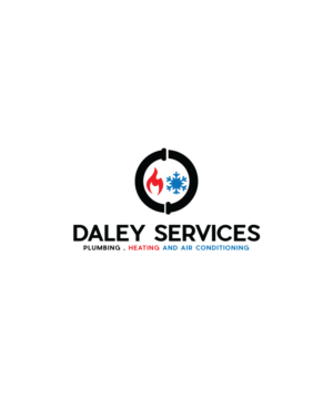 I wanted to say daily services and I want a picture that shows plumbing heating and air-conditioning | Logo Design by Ara Studio