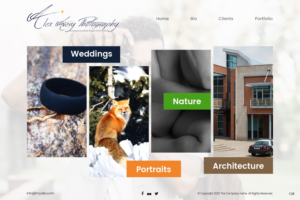 Web Design by pb for Alex Avery Photography | Design: #24312030