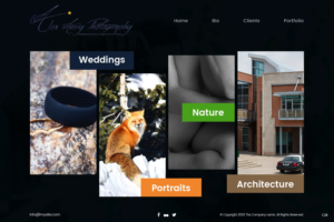 Web Design by pb for Alex Avery Photography | Design: #24312046