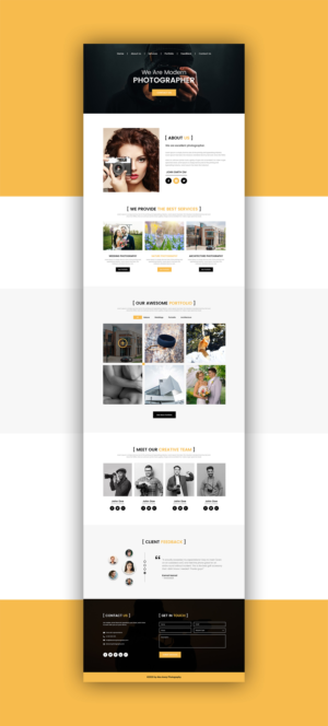 Web Design by Samahir Sharif for Alex Avery Photography | Design: #24321119