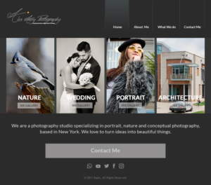 Web Design by Creative Slices for Alex Avery Photography | Design: #24341322