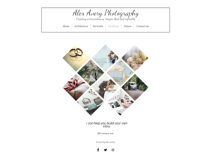 Web Design by Ruxandra Teodora for Alex Avery Photography | Design: #24315314