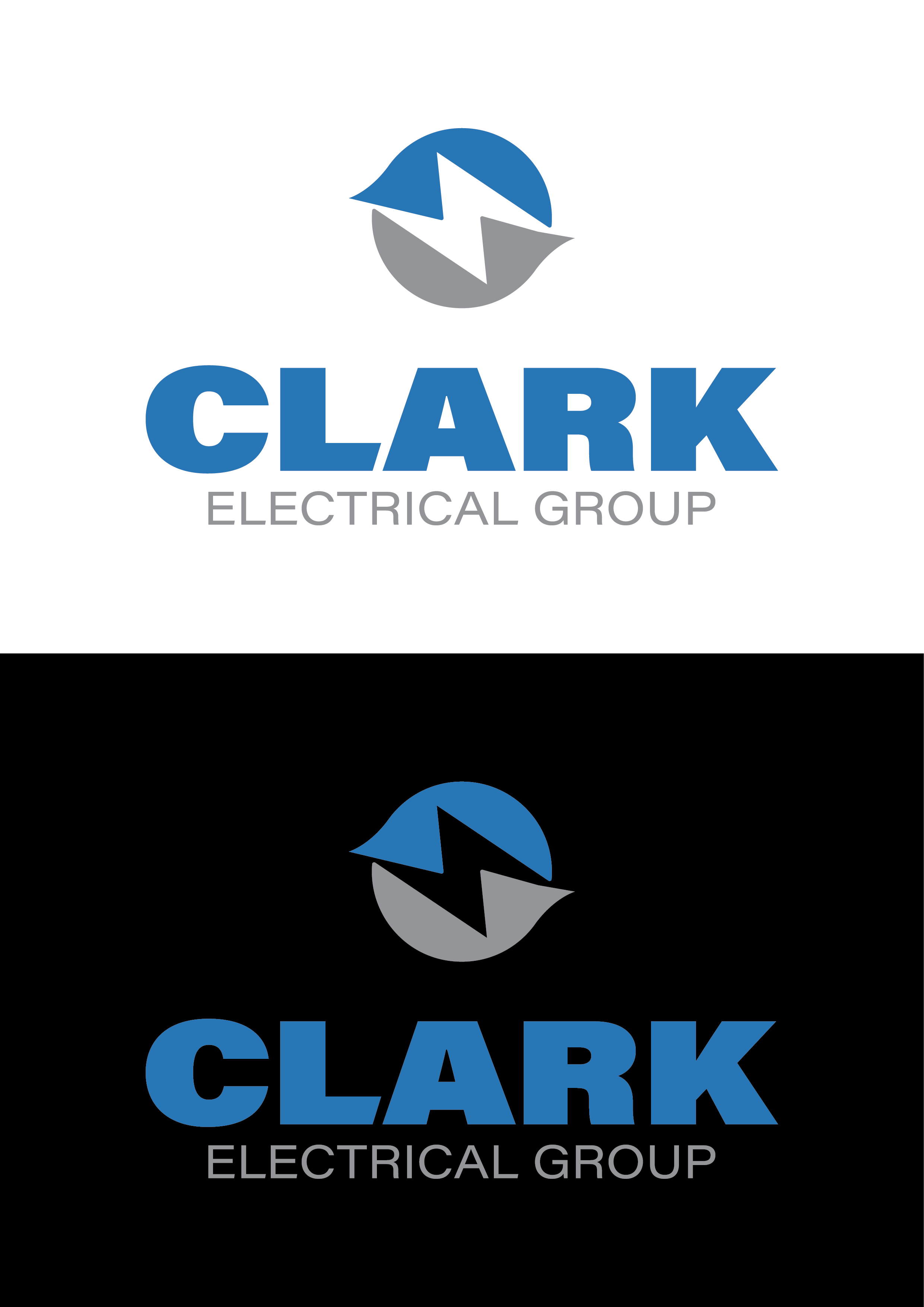 Logo Design by Nguyen Thach for Clark Electrical Group | Design #24297944