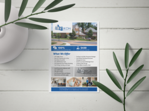 Ikon Realty Real Estate Brokerage Recruiting Flyer  | Flyer Design by ileanalp