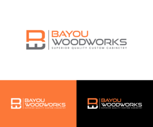 Bayou Woodworks - Superior Quality Custom Cabinetry | Logo Design by GoodTimes$$$