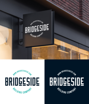 Bridgeside Building Company. And maybe www.bridgesideco.com | Logo Design by ACK Design