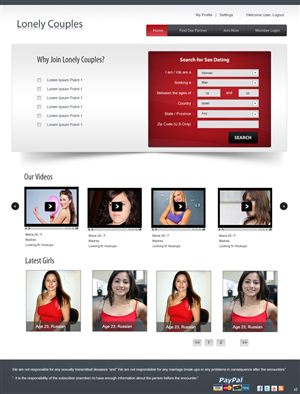 Web Design by pb for this project | Design: #738877