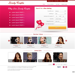 Web Design by pb for this project | Design: #745976