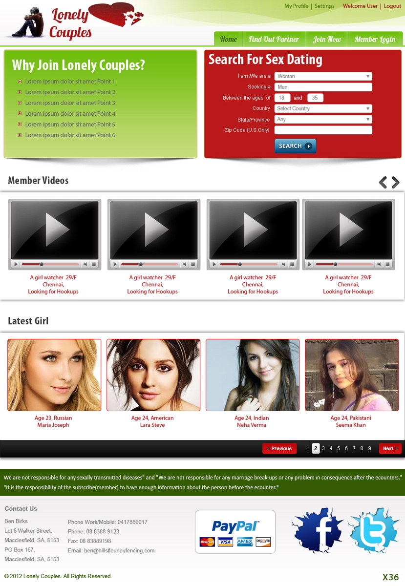 Web Design by pb for this project | Design #746018
