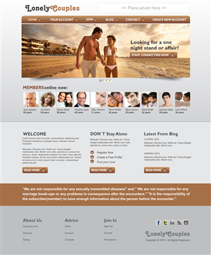 Web Design by CreativeIyke for this project | Design: #744004