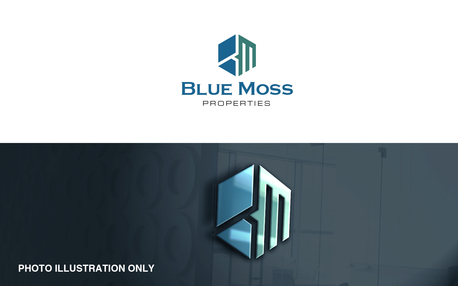 Logo-Design von MT für Blue Moss Properties, LLC | Design #24298315