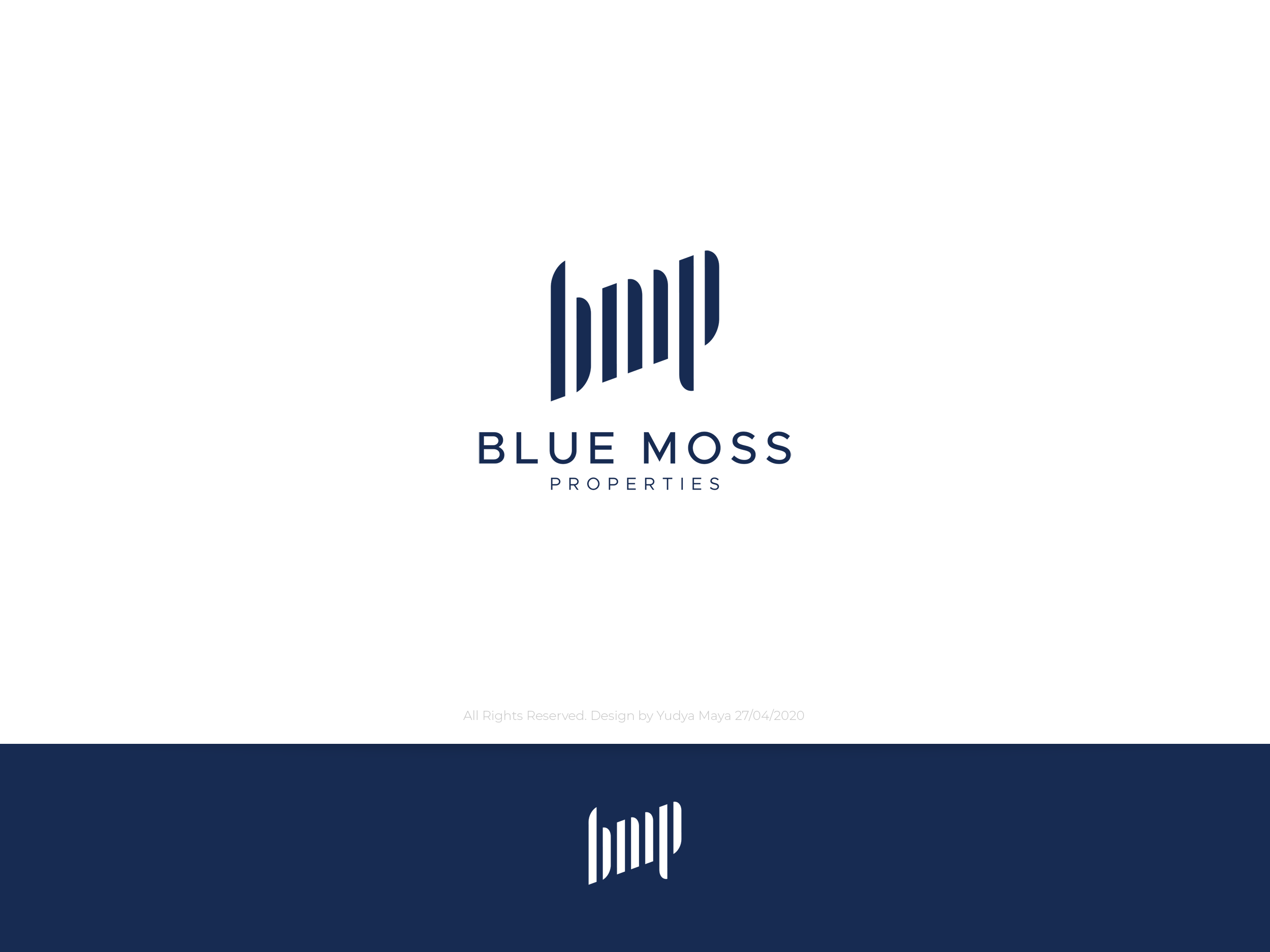 Logo Design by aftrmidnite for Blue Moss Properties, LLC | Design #24301338