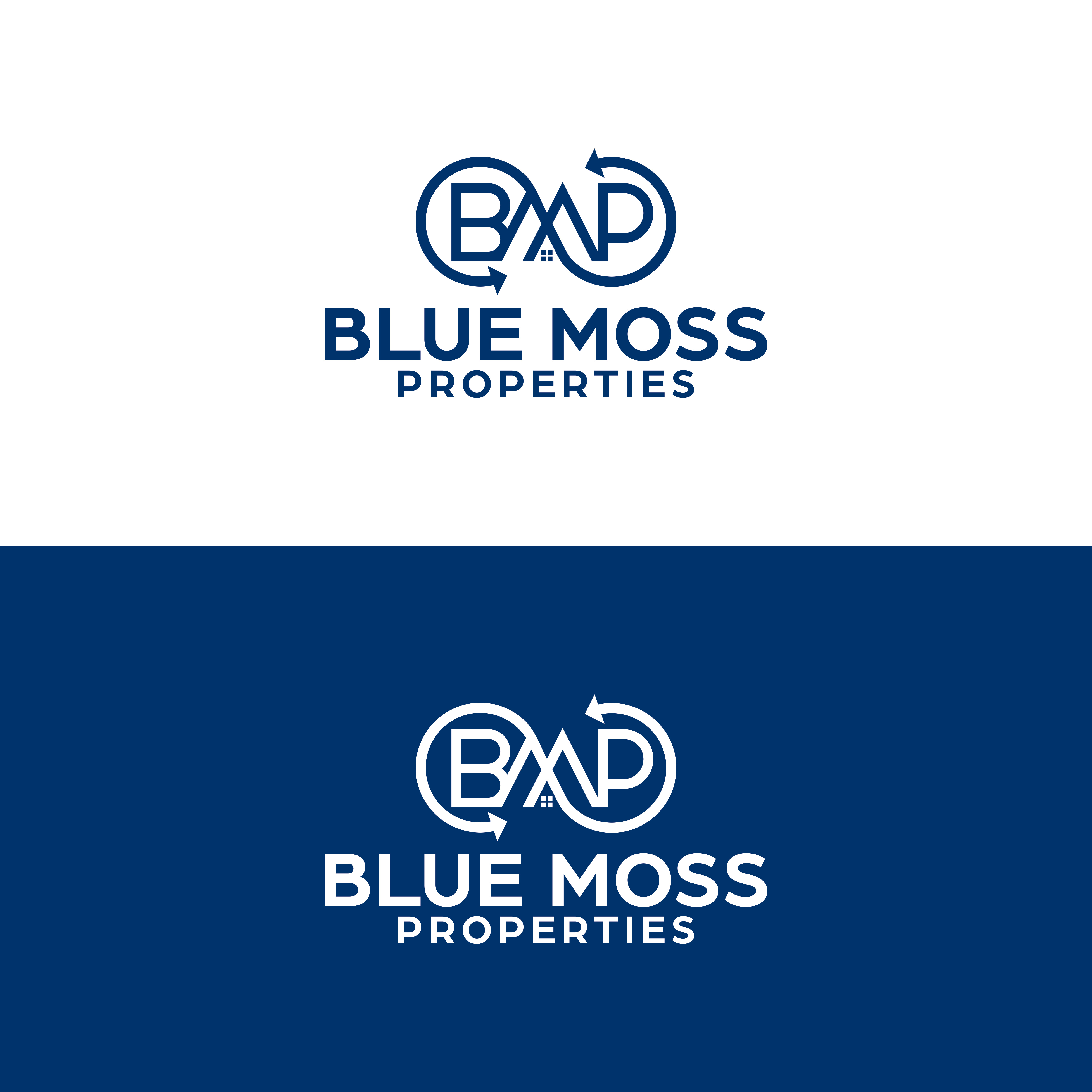 Design de Logo par 4AD pour Blue Moss Properties, LLC | Design #24302774