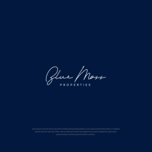 Logo Design by SL Designer for Blue Moss Properties, LLC | Design: #24294614